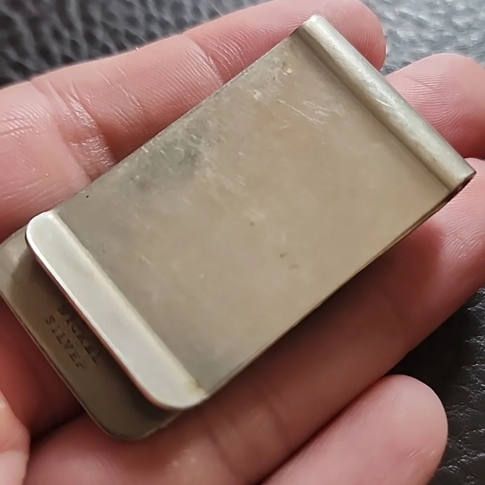 VTG Silver and Copper Money Clip